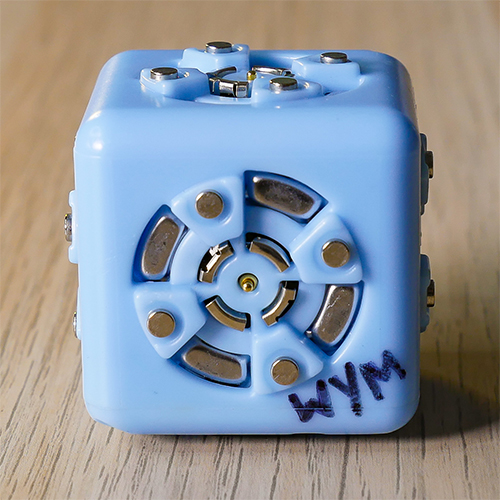 All Bluetooth Cubelets have a unique identifier, which can be written directly on the Cubelet with a marker to help you remember which it is.