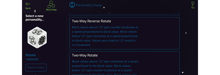 When planning your summer camp activities with Cubelets, don't forget about using Personality Swap to change Cubelets' behaviors.