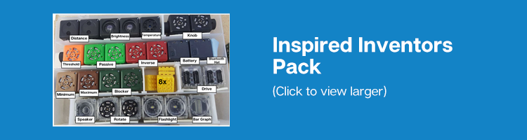 Inspired Inventors Pack storage guide